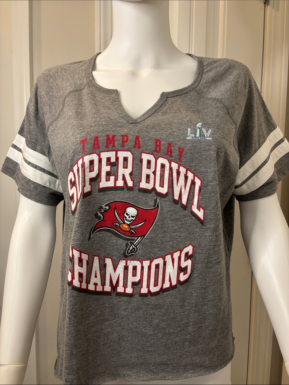 Fanatics Gray Tampa Bay Super Bowl Champions Tee Size XL